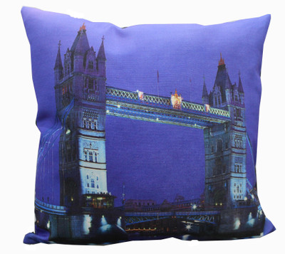 

Adishma Printed Cushions Cover(40 cm*40 cm, Blue)
