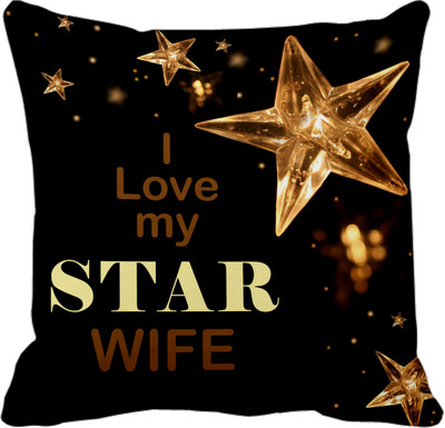 

Tied Ribbons Printed Cushions Cover(30 cm*30 cm, Multicolor)