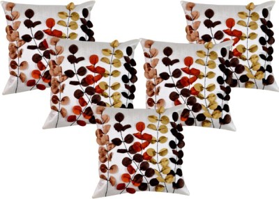 

Shine Villa Floral Cushions Cover(Pack of 5, 40 cm*40 cm, Multicolor)