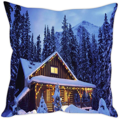 

Sleep Nature's Abstract Cushions Cover(40.64 cm*40.64 cm, Multicolor)