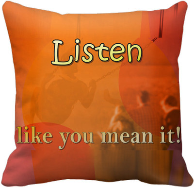

Tied Ribbons Abstract Cushions Cover(30 cm*30 cm, Multicolor)