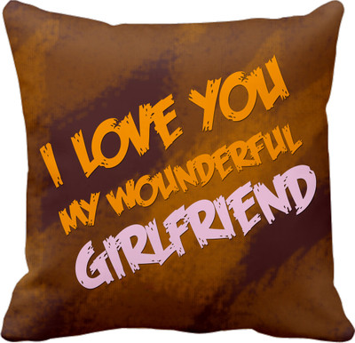 

Tied Ribbons Printed Cushions Cover(30 cm*30 cm, Multicolor)