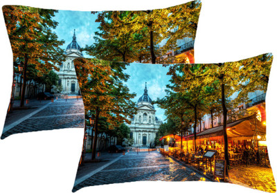 

Sleep Nature's Printed Pillows Cover(Pack of 2, 68.58 cm*45.72 cm, Multicolor)