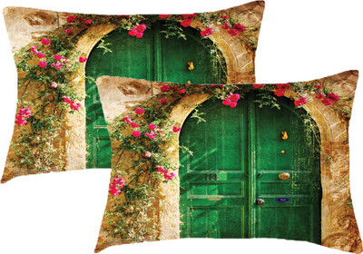 

Sleep Nature's Printed Pillows Cover(Pack of 2, 68.58 cm*45.72 cm, Multicolor)