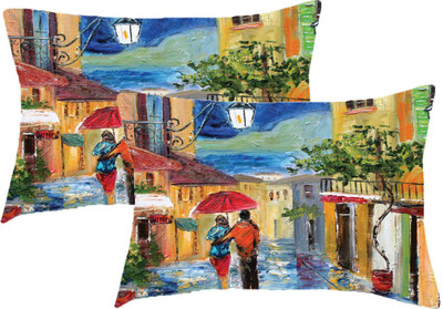 

Sleep Nature's Printed Pillows Cover(Pack of 2, 68.58 cm*45.72 cm, Multicolor)