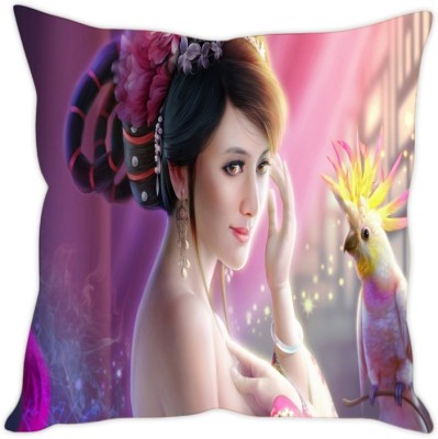 

Sleep Nature's Abstract Cushions Cover(40.64 cm*40.64 cm, Multicolor)