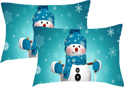 

Sleep Nature's Printed Pillows Cover(Pack of 2, 68.58 cm*45.72 cm, Multicolor)