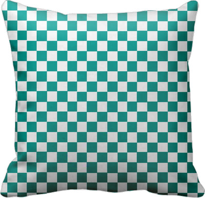 

SajawatHomes Abstract Cushions Cover(30 cm*30 cm, White, Green), Green;white