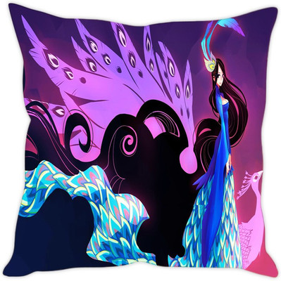 

Sleep Nature's Abstract Cushions Cover(30.63 cm*30.63 cm, Multicolor)