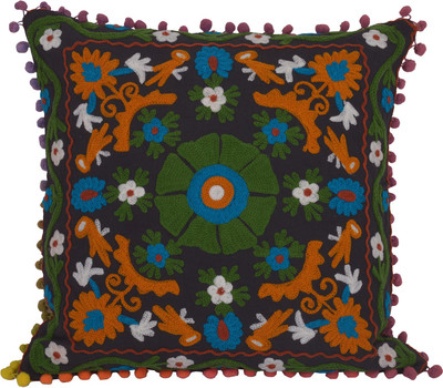 

Trade Star Floral Cushions Cover(40 cm*40 cm, Multicolor)
