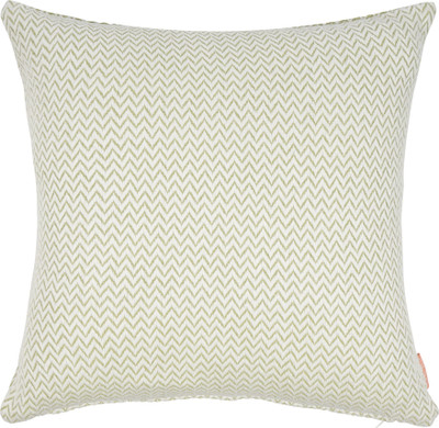 

Solaj Self Design Cushions Cover(40 cm*40 cm, Green)