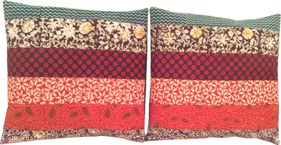 

Minky's Decor Geometric Cushions Cover(Pack of 2, 40 cm*40 cm, Multicolor)