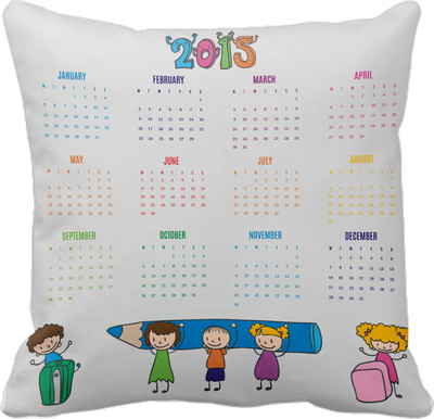 

Tied Ribbons Printed Cushions Cover(30 cm*30 cm, Multicolor)