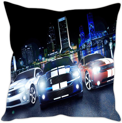 

Sleep Nature's Abstract Cushions Cover(30.63 cm*30.63 cm, Multicolor)