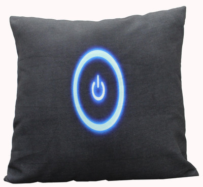 

Adishma Printed Cushions Cover(40 cm*40 cm, Black)