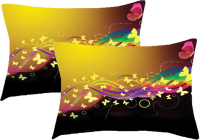 

Sleep Nature's Printed Pillows Cover(Pack of 2, 68.58 cm*45.72 cm, Multicolor)