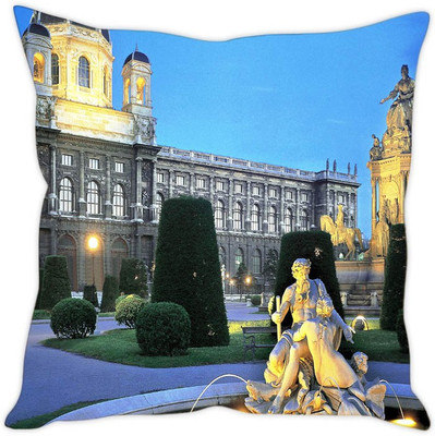 

Sleep Nature's Abstract Cushions Cover(40.64 cm*40.64 cm, Multicolor)