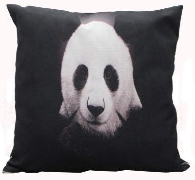 

Adishma Printed Cushions Cover(40 cm*40 cm, Black, White)