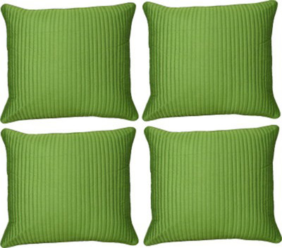 

Nikunj Striped Cushions Cover(Pack of 4, 40 cm*40 cm, Green)
