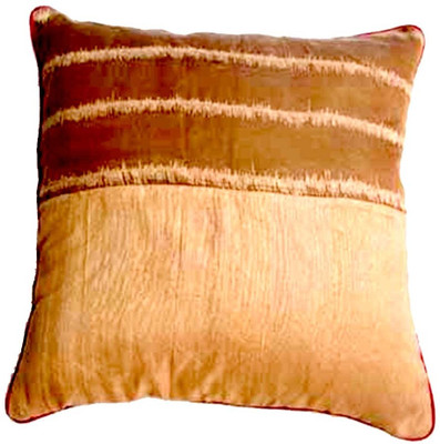 

Homeblendz Abstract Cushions Cover(40 cm*40 cm, Beige)