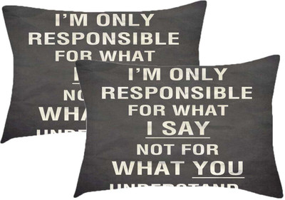 

Sleep Nature's Printed Pillows Cover(Pack of 2, 68.58 cm*45.72 cm, Multicolor)