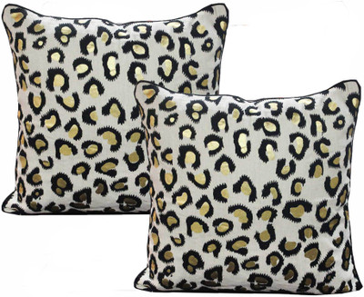 

Rhome Embroidered Cushions Cover(Pack of 2, 45 cm*45 cm, Multicolor)