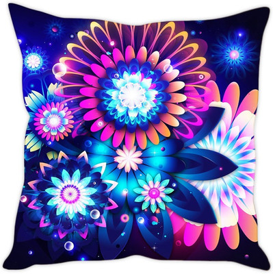 

Sleep Nature's Abstract Cushions Cover(40 cm*40 cm, Multicolor)