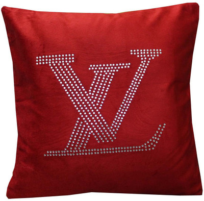 

Adishma Abstract Cushions Cover(40 cm*40 cm, Red)