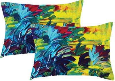 

Sleep Nature's Printed Pillows Cover(Pack of 2, 68.58 cm*45.72 cm, Multicolor)