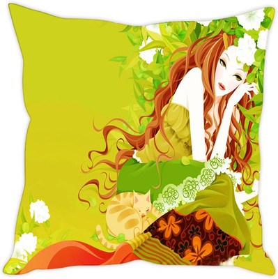 

Sleep Nature's Abstract Cushions Cover(Pack of 5, 30.64 cm*30.64 cm, Multicolor)