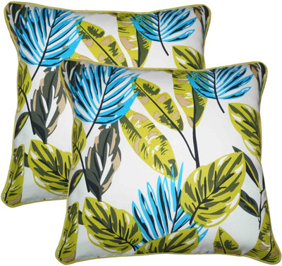 

Lushomes Printed Cushions Cover(Pack of 2, 30 cm*30 cm, Light Green)