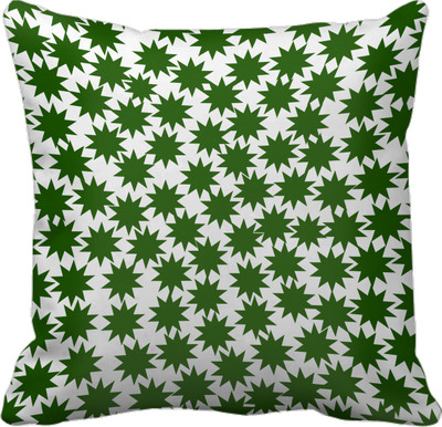 

SajawatHomes Abstract Cushions Cover(30 cm*30 cm, White, Green), Green;white