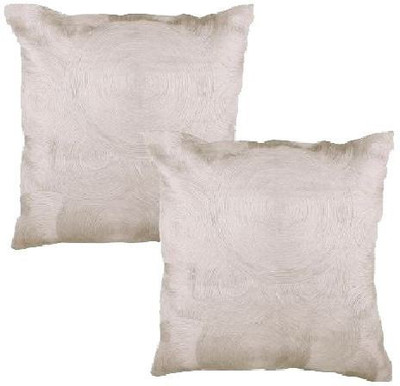 

Nikunj Embroidered Cushions Cover(Pack of 2, 40 cm, Beige)