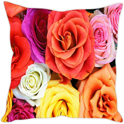 

Sleep Nature's Abstract Cushions Cover(30.63 cm*30.63 cm, Multicolor)