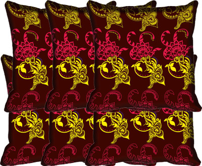 

IndiWeaves Printed Cushions Cover(Pack of 6, 40 cm*40 cm, Multicolor)
