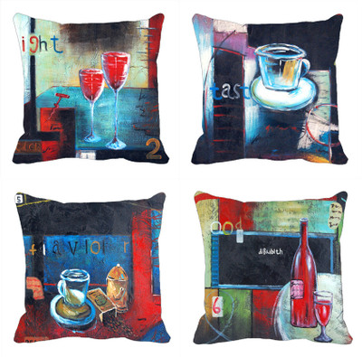 72% OFF on meSleep Abstract Cushions Cover(Pack of 4, 40 cm*40 cm, Multicolor) 72% OFF on meSleep Abstract Cushions Cover(Pack of 4, 40 cm*40 cm, Multicolor)