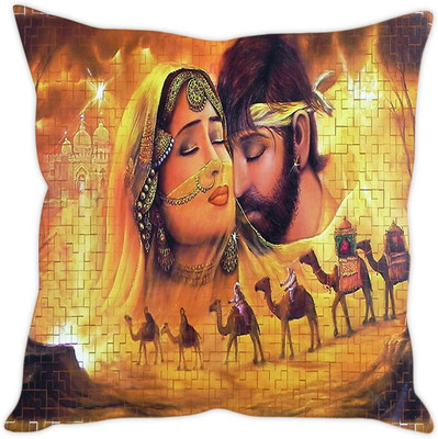 

Sleep Nature's Abstract Cushions Cover(Pack of 5, 40.64 cm*40.64 cm, Multicolor)
