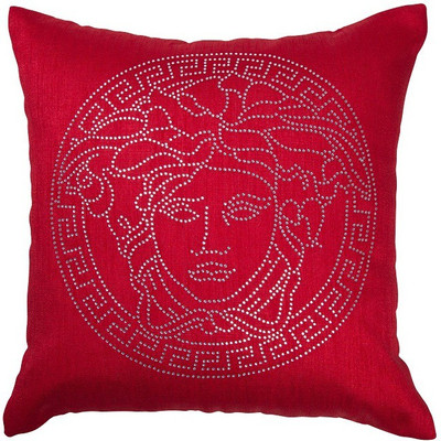 

MaPa Self Design Cushions Cover(40 cm*40 cm, Maroon)