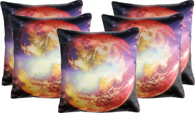 

Alina Decor Printed Cushions Cover(Pack of 5, 40 cm*40 cm, Multicolor)