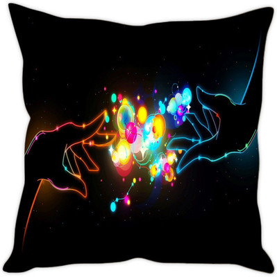 

Sleep Nature's Abstract Cushions Cover(Pack of 5, 40.64 cm*40.64 cm, Multicolor)