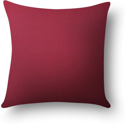 

First Row Plain Cushions Cover(40 cm, Purple)
