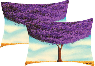 

Sleep Nature's Printed Pillows Cover(Pack of 2, 68.58 cm*45.72 cm, Multicolor)