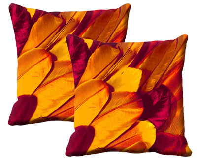 

IndiWeaves Printed Cushions Cover(Pack of 2, 40 cm*40 cm, Multicolor)