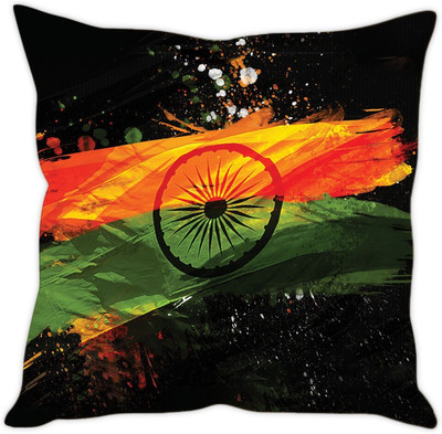

Sleep Nature's Abstract Cushions Cover(30.63 cm*30.63 cm, Multicolor)