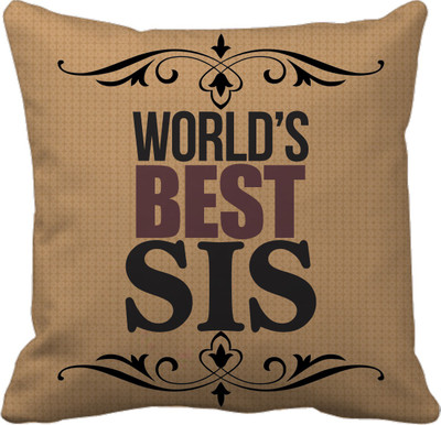 Tied Ribbons Abstract Cushions Cover(30 cm*30 cm, Multicolor)