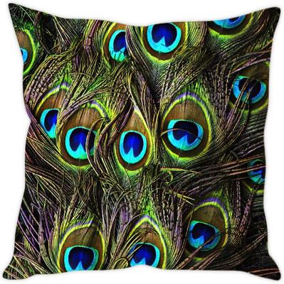 

Sleep Nature's Abstract Cushions Cover(30.63 cm*30.63 cm, Multicolor)
