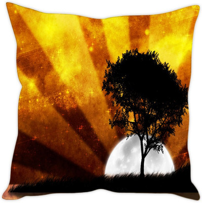

Sleep Nature's Abstract Cushions Cover(30.63 cm*30.63 cm, Multicolor)