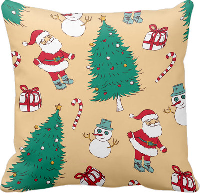 

Tied Ribbons Printed Cushions Cover(30 cm*30 cm, Multicolor)