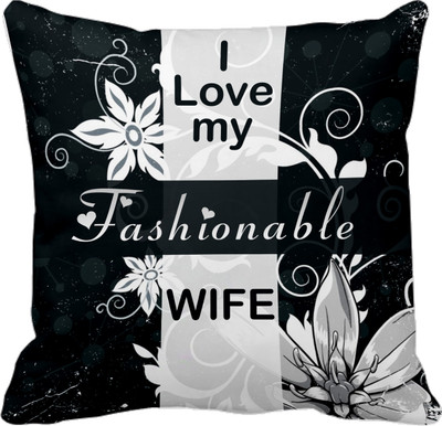 

Tied Ribbons Printed Cushions Cover(30 cm*30 cm, Multicolor)