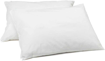 

ExpressionsHome Plain Pillows Cover(Pack of 2, 18 cm*28 cm, White)